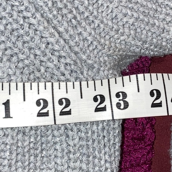 Calvin Klein Gray Knit Crew Neck Sweater XL - Picture 7 of 8